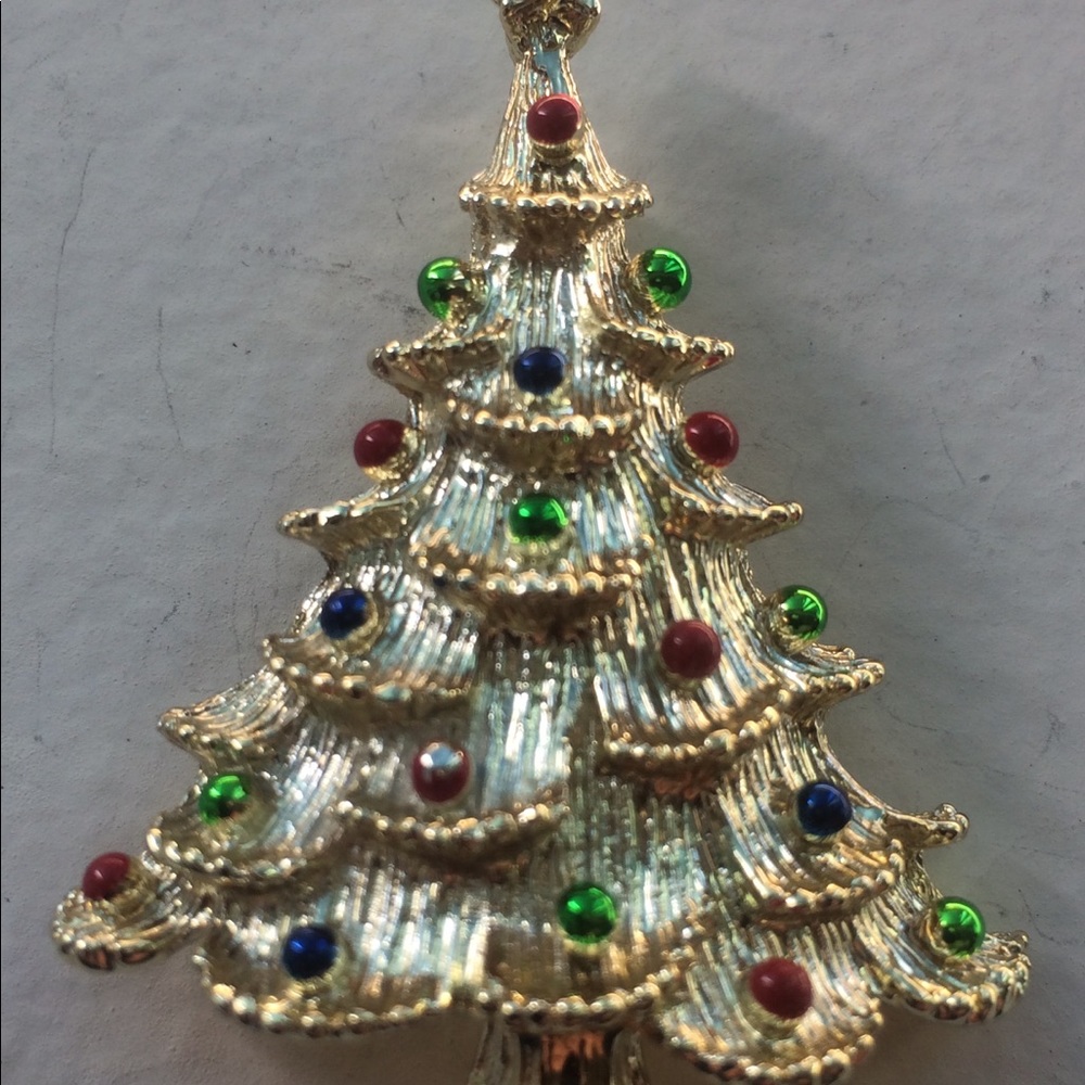 Vintage GERRY’S Christmas Tree Brooch